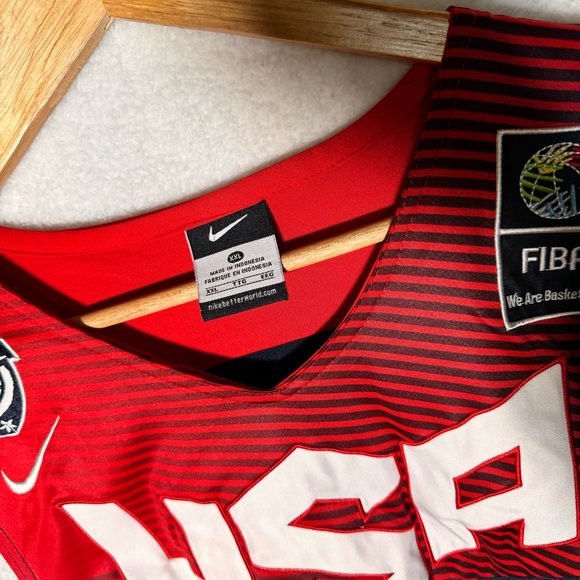 USA FIBA Basketball Team Jersey Steph Curry # 4 Nike Size XXL - Picture 4 of 7